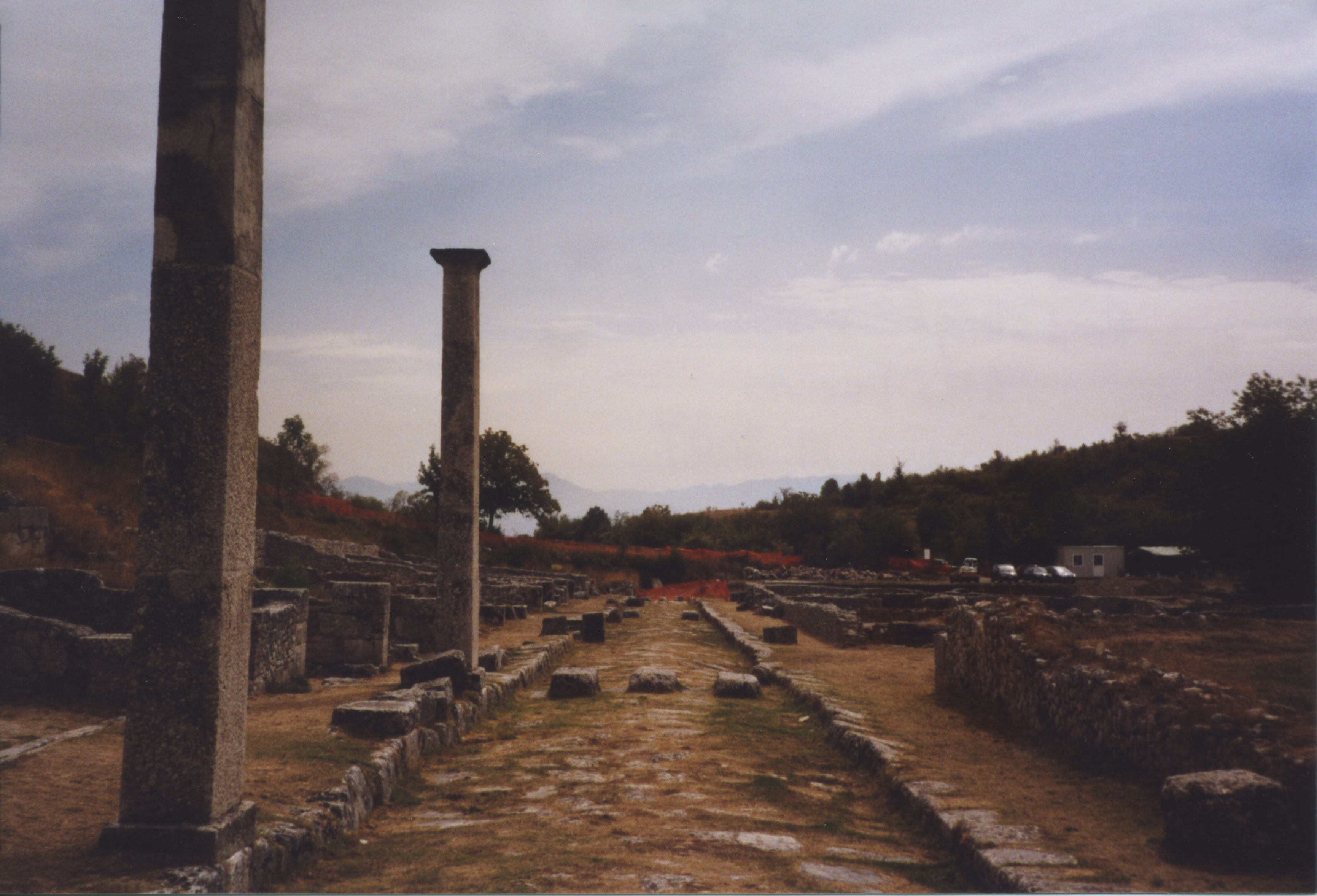 Main Road along Eastern Side of Central Block