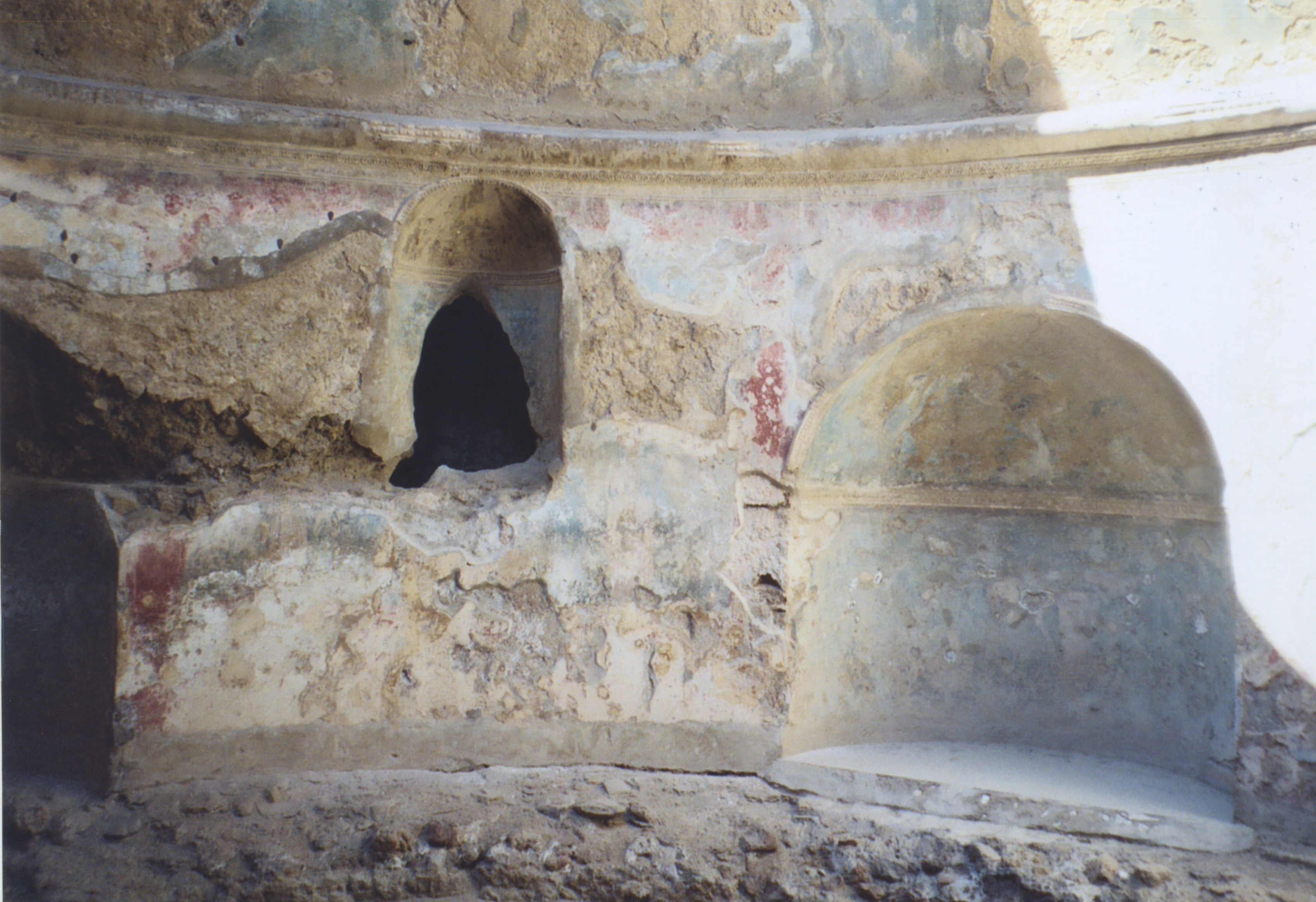 Fresco Remnants, Stabian Baths