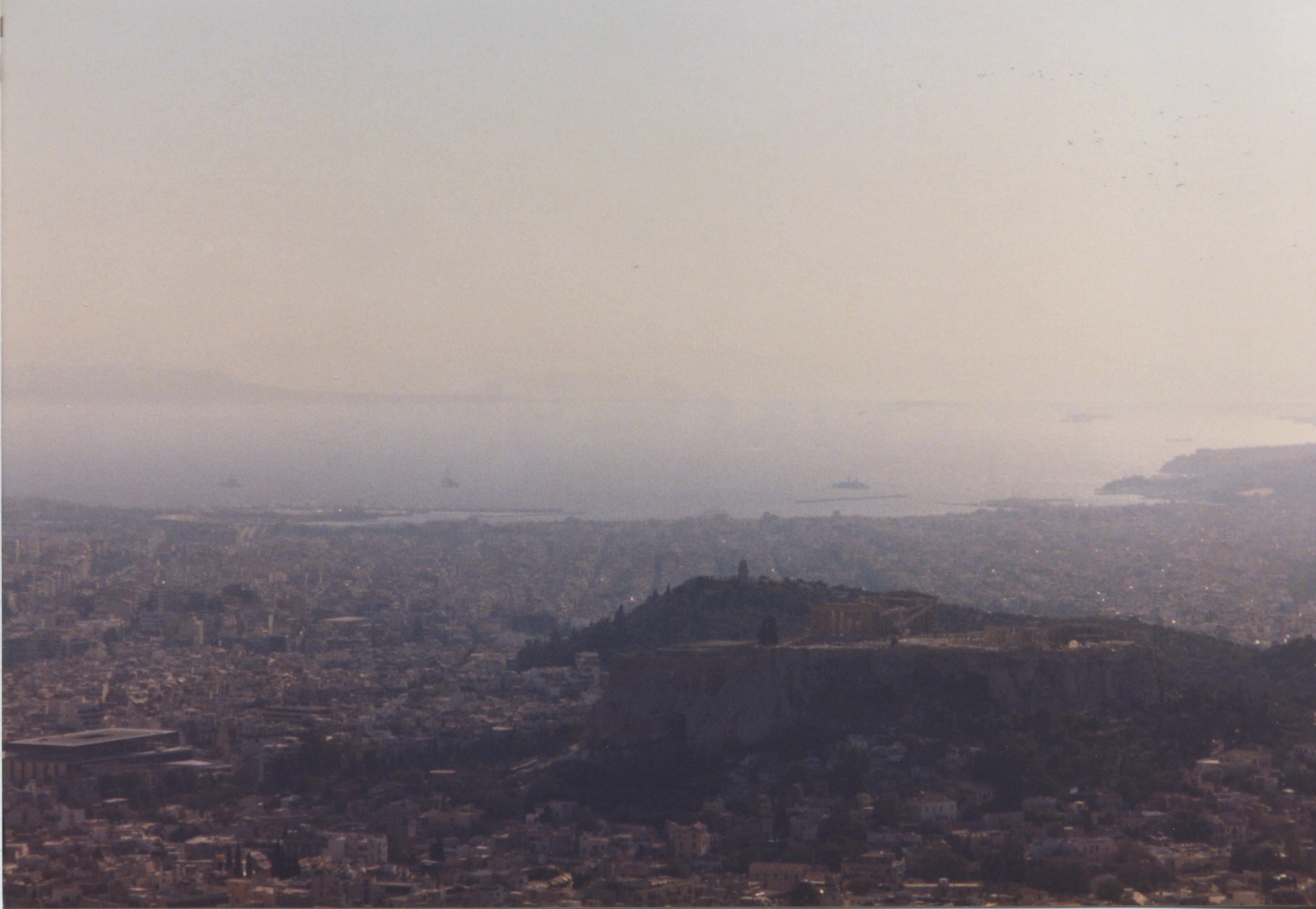 Acropolis and Gulf from Lykavettos