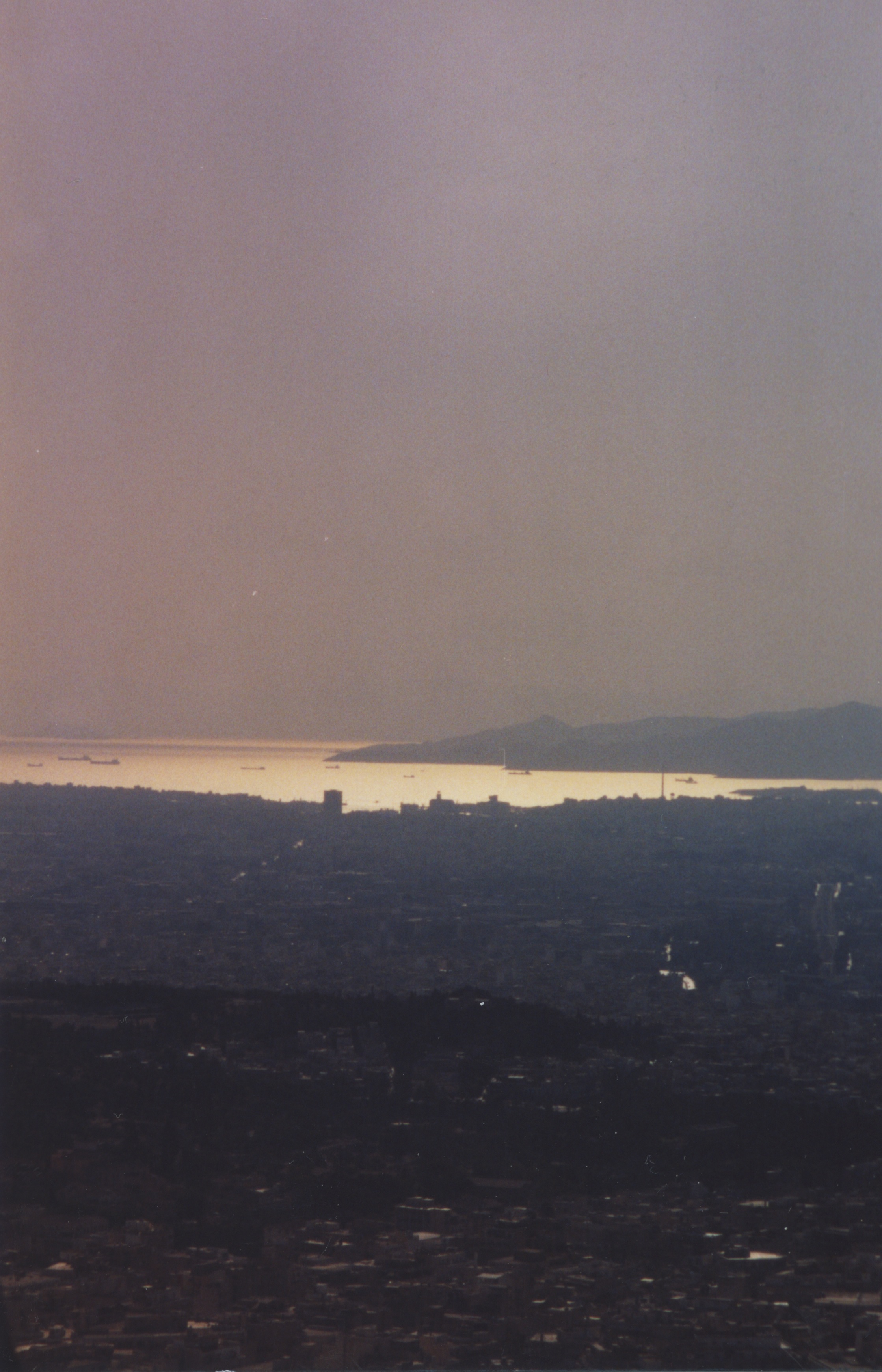 Saronic Gulf from Lykavettos