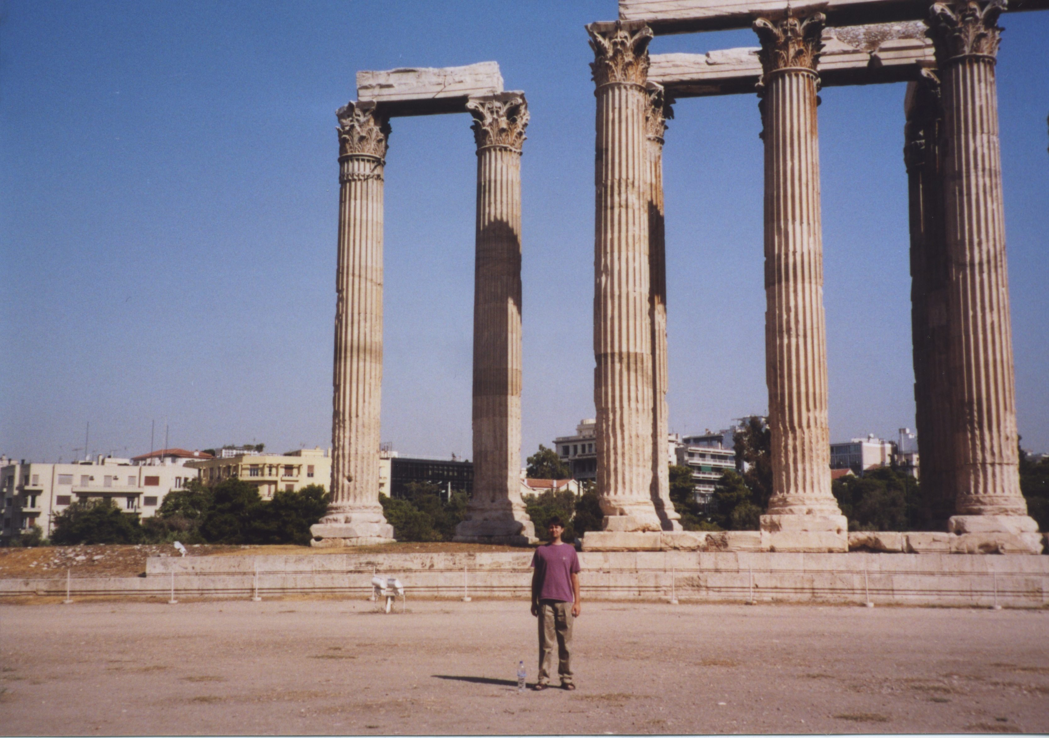 Jesse at Temple of Olympian Zeus