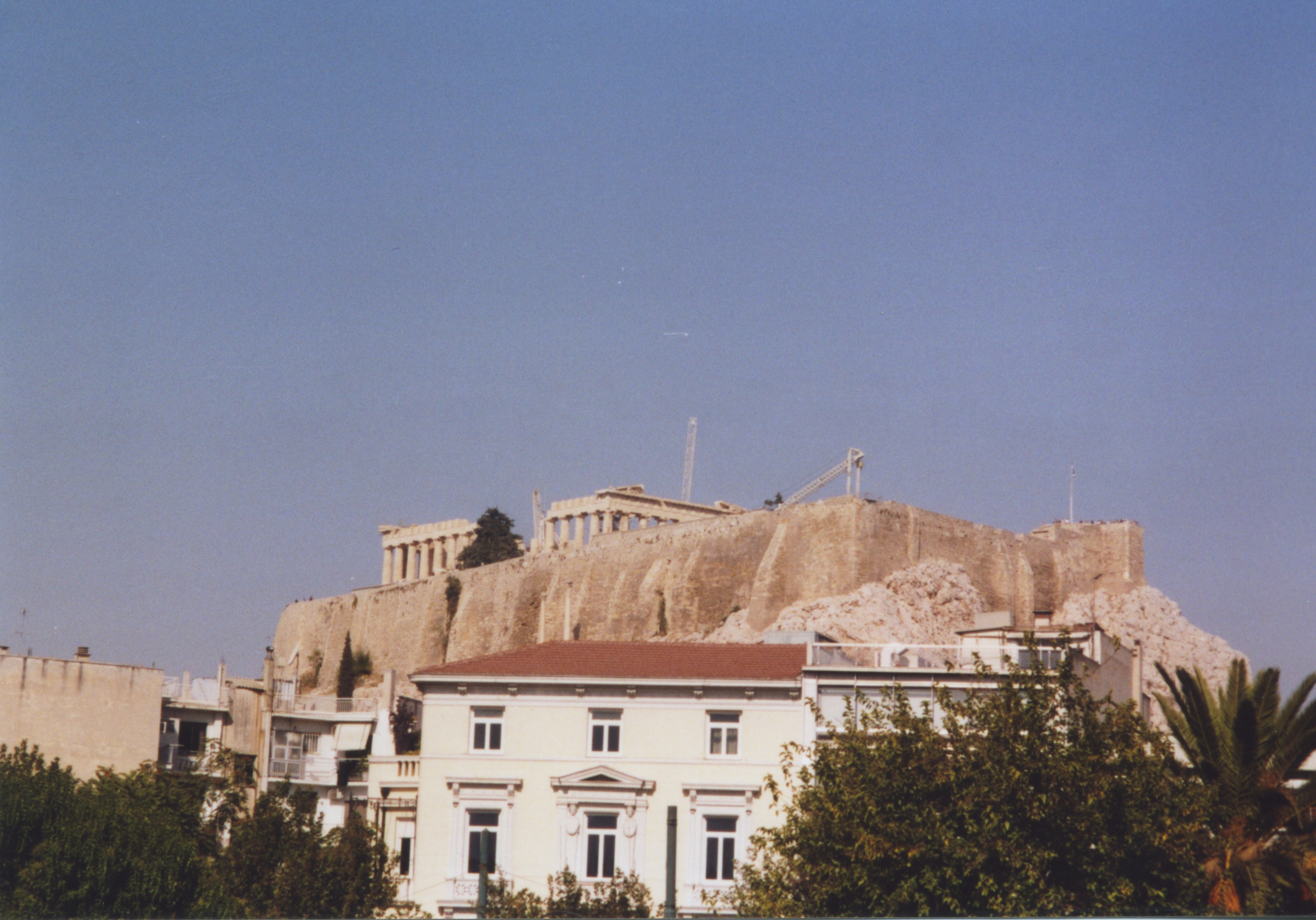 Acropolis from Temple of Olympian Zeus