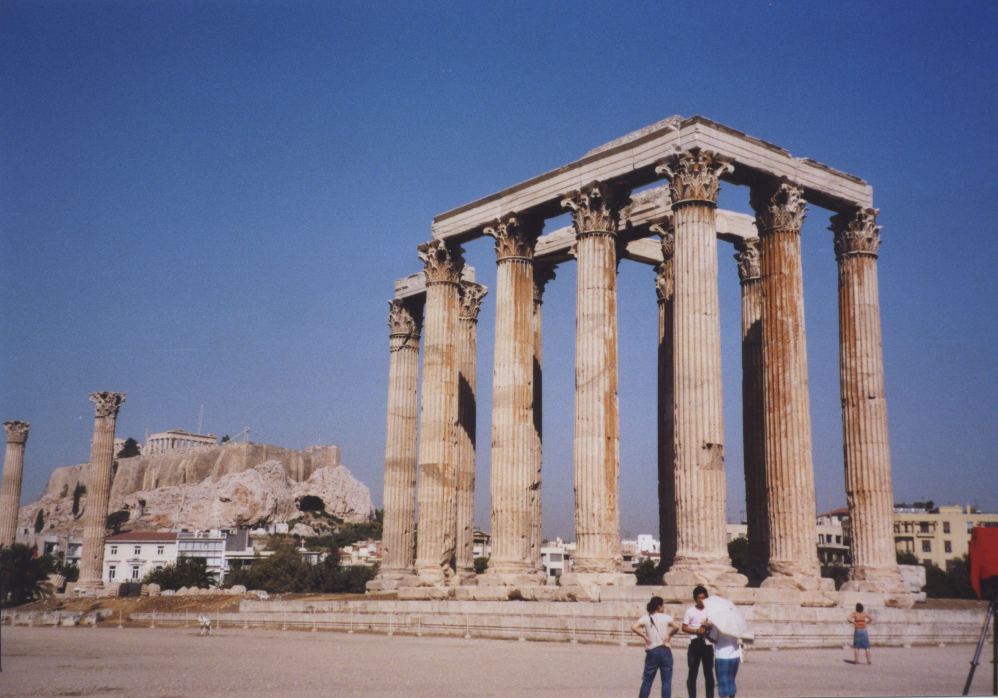 Temple of Olympian Zeus and Acropolis