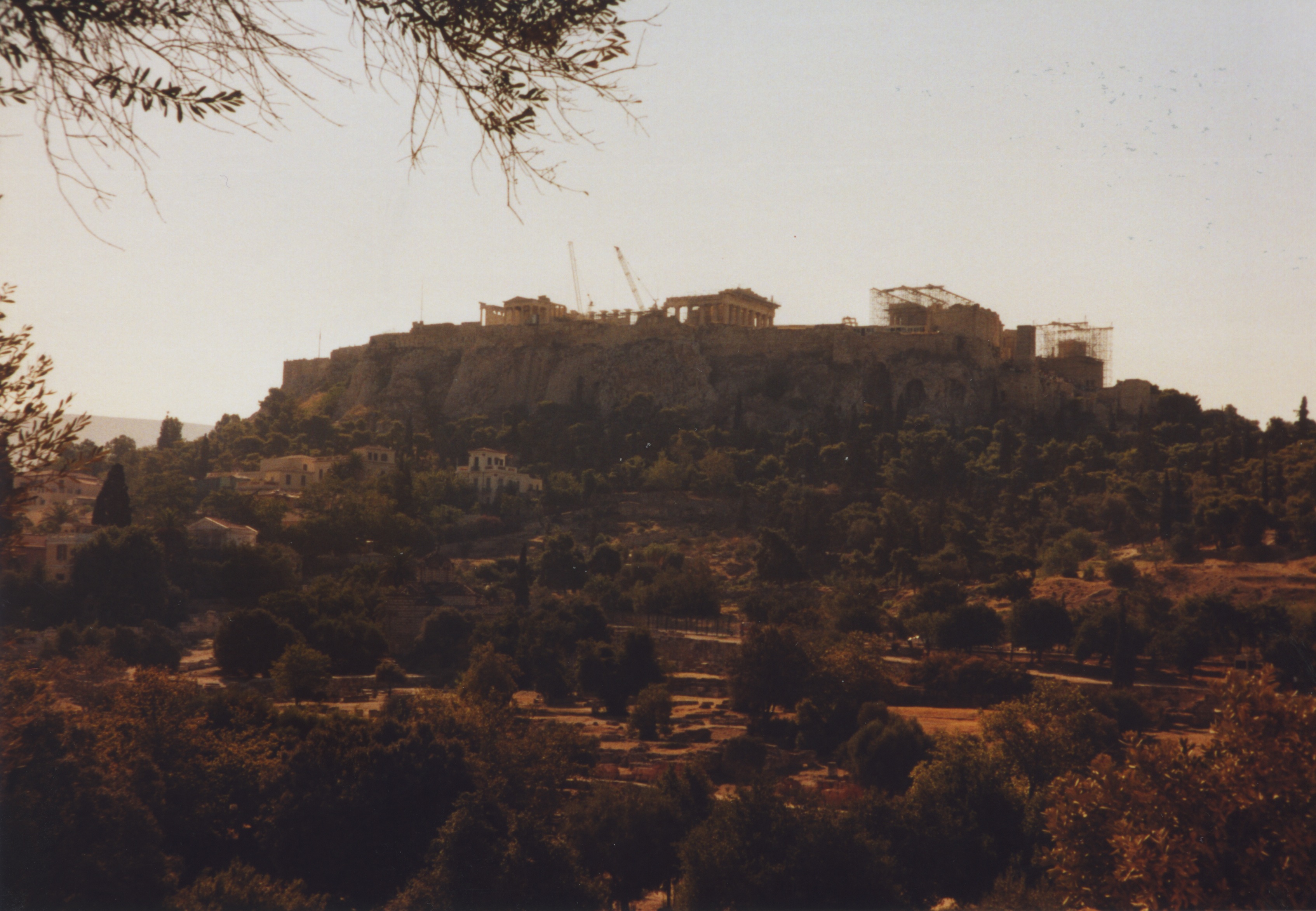 Acropolis from Agora (Hephaisteion)